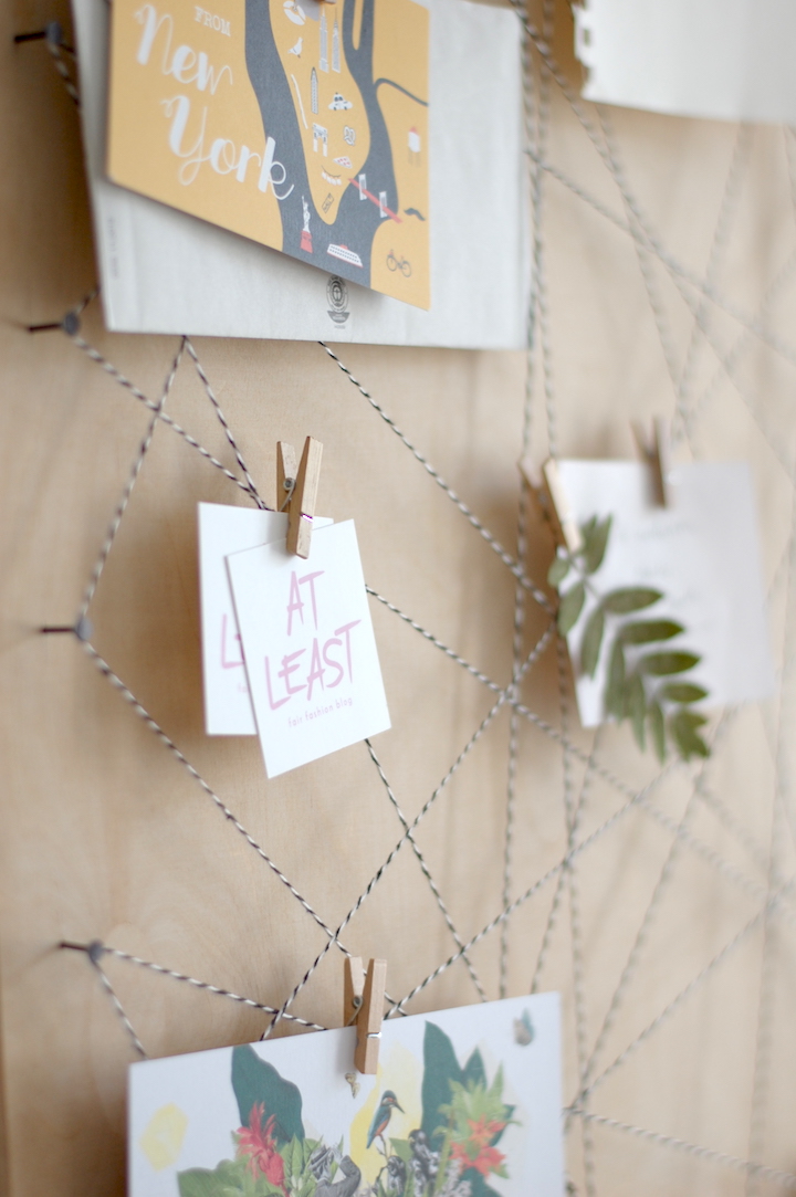 Pinnwand selbst machen – Memoboard DIY